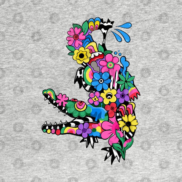 Flower Power Croc by ms_wearer